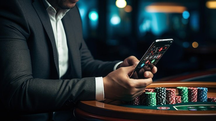 Pengguna menikmati permainan badminton virtual melalui platform mobile turbo87